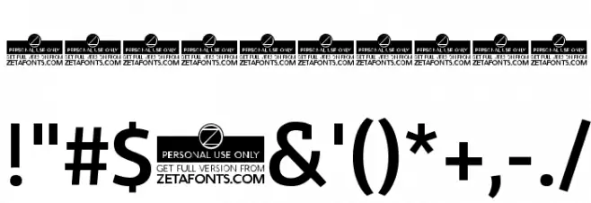 Domotika Trial Medium Font OTHER CHARS