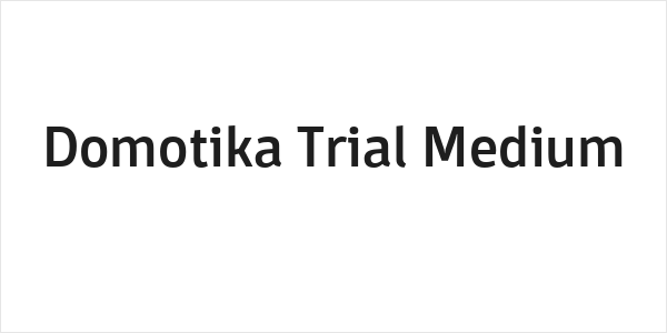 Domotika Trial Medium Logo