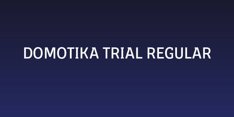 Domotika Trial Regular Social Header