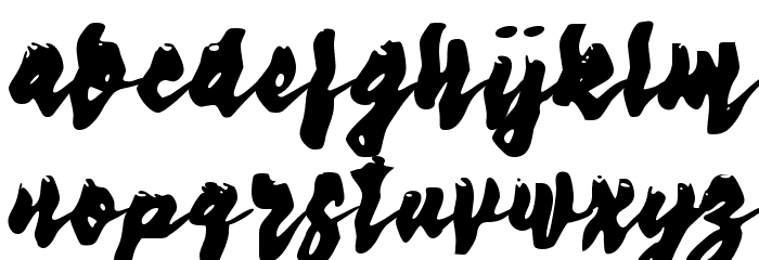 Dompleng Font LOWERCASE