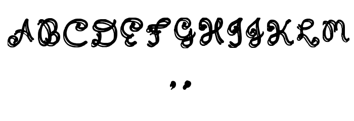 Domywriting Regular Font OTHER CHARS