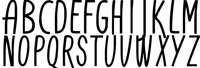 Don Aquarel Font LOWERCASE