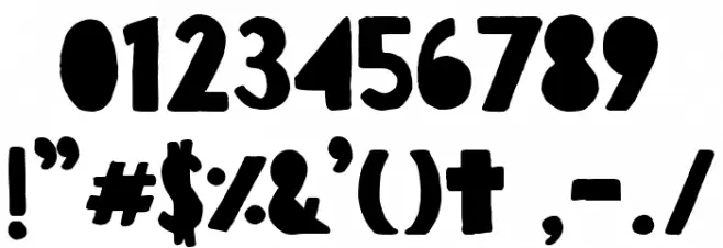 Don Benito Font OTHER CHARS