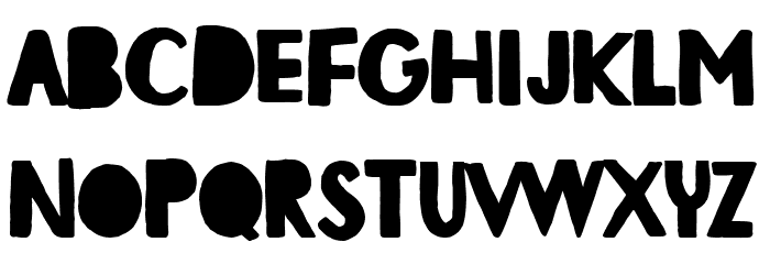 Don Benito Font LOWERCASE