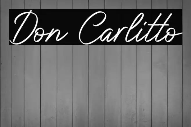 Don Carlitto Example 1