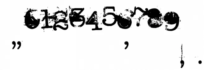 Don Giovonni Makin Enemies Font OTHER CHARS