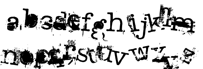 Don Giovonni Makin Enemies Font LOWERCASE