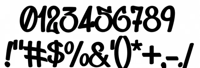 Don Graffiti Font OTHER CHARS