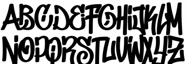 Don Graffiti Polices MAJUSCULES