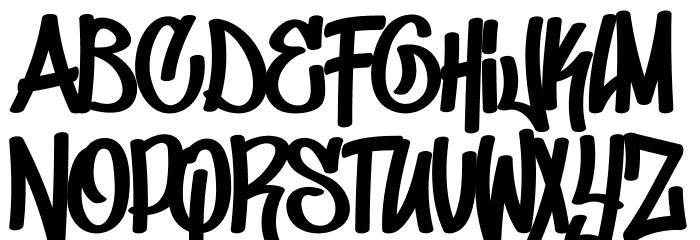 Don Graffiti Fonte MINÚSCULAS