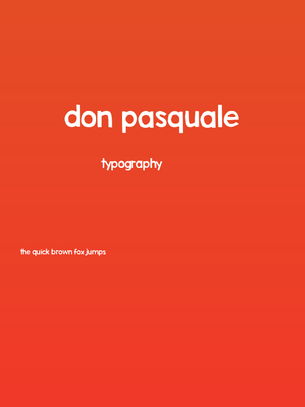 Don Pasquale Poster