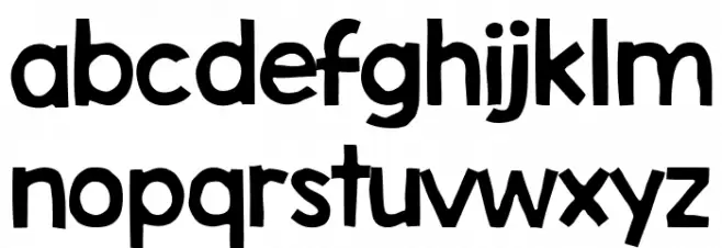 Don Pasquale 字体 小写