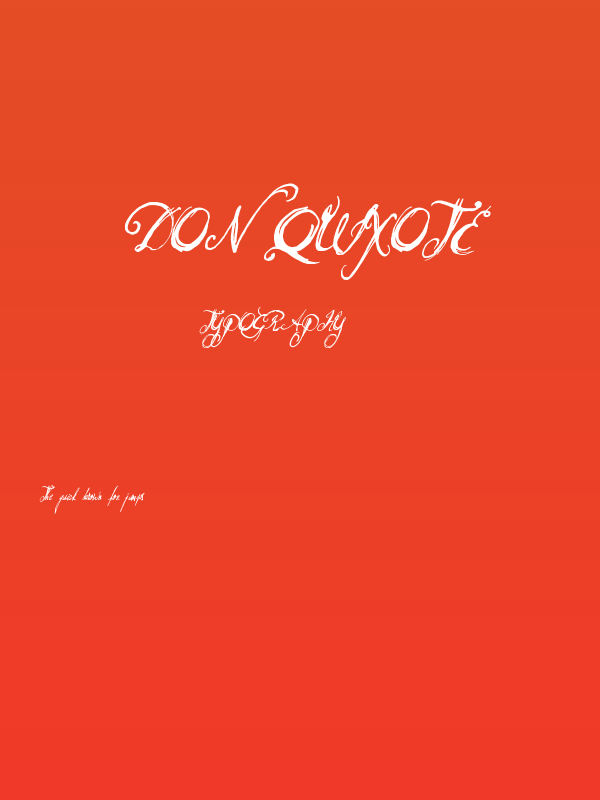 Don Quixote Poster
