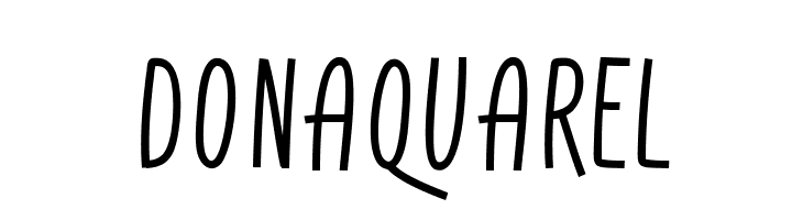 DonAquarel  Free Fonts Download