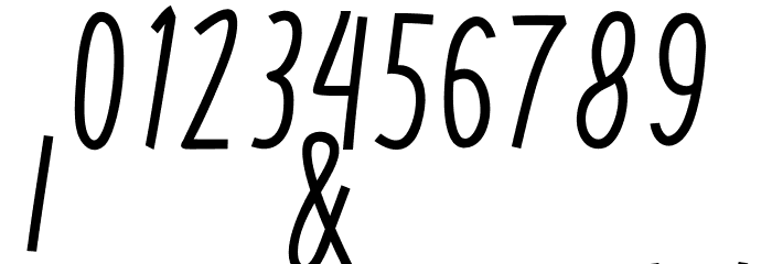 DonAquarel Font OTHER CHARS