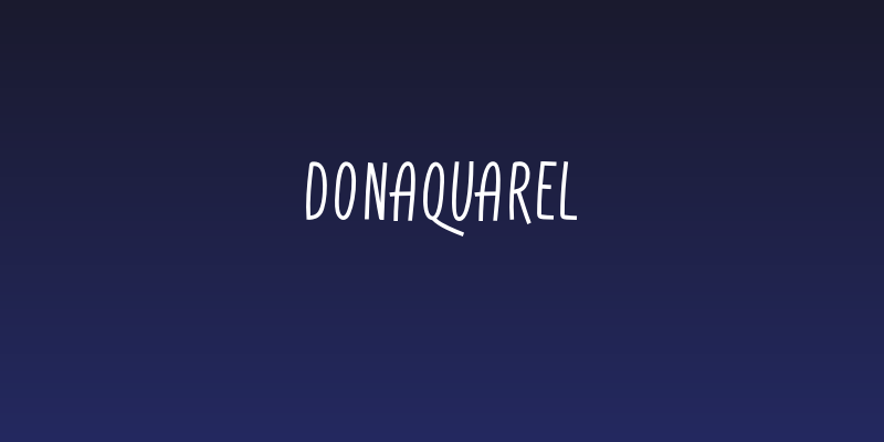 DonAquarel Social Header