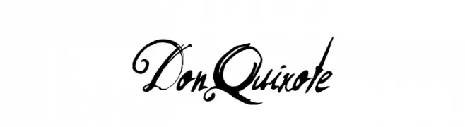 DonQuixote  Frei Schriftart Herunterladen