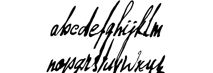 DonQuixote Font LOWERCASE