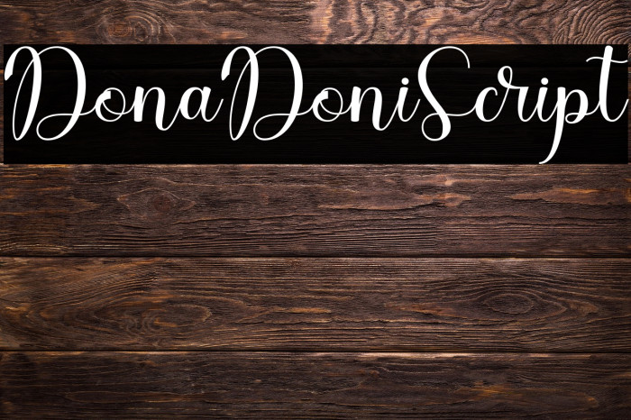 DonaDoniScript Example 1