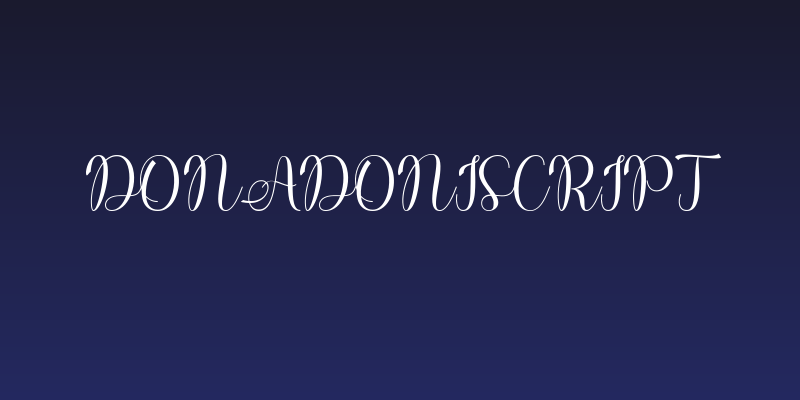 DonaDoniScript Social Header