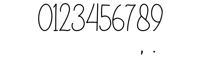 DonaFreddieDemo-Regular Font OTHER CHARS