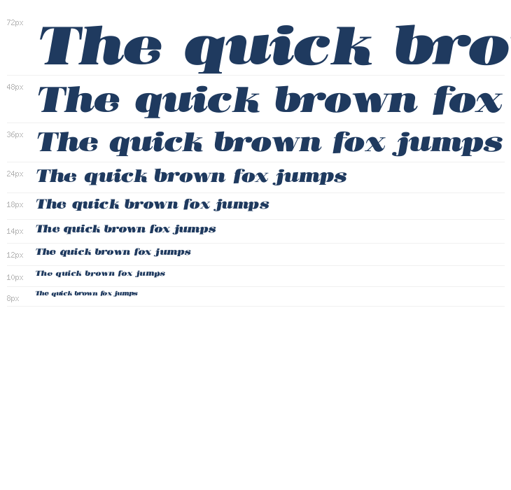 Donaire It Black Italic Waterfall