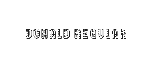 Donald Regular Logo
