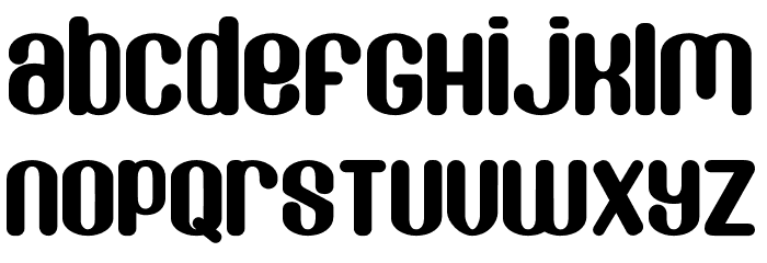 Donaldson demo Font LOWERCASE