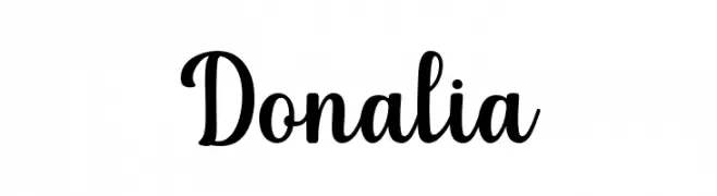 Donalia  Descarca Fonturi Gratis
