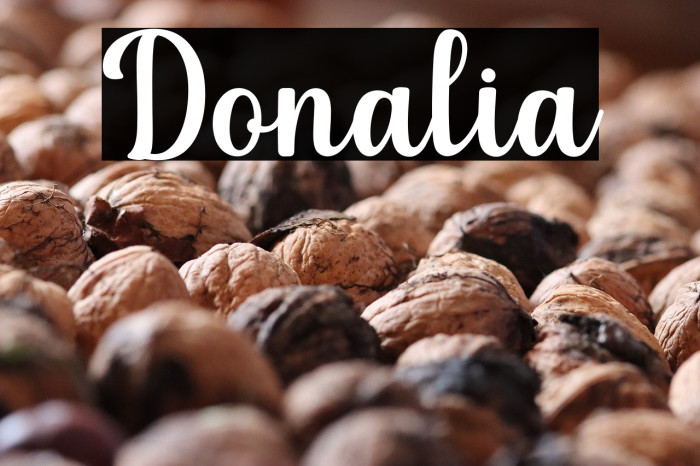 Donalia Example 2