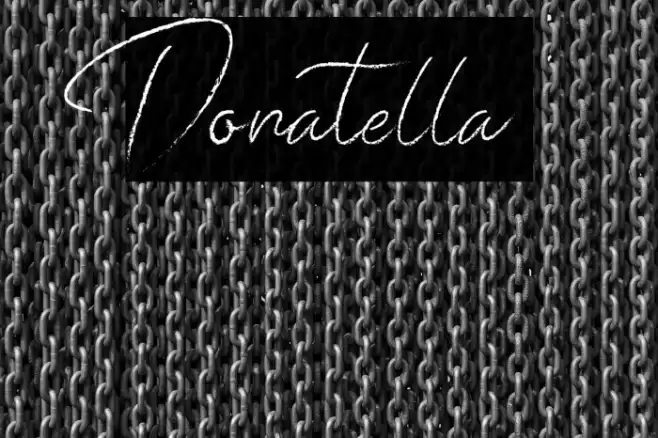 Donatella  Font examples