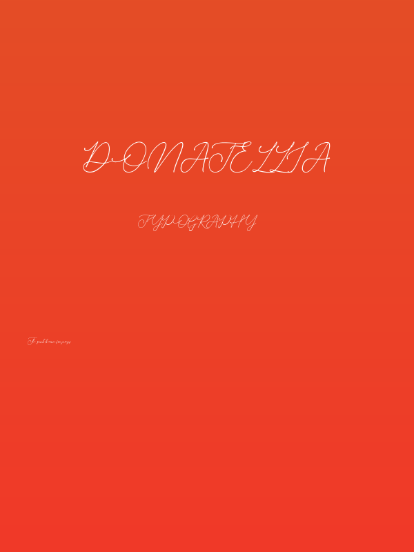 Donatellia Poster