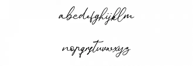 Donatellia Шрифта строчной