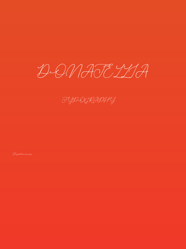 Donatellia Poster