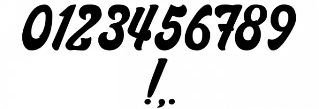 Donatello Regular Font OTHER CHARS