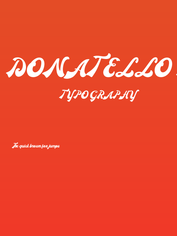 Donatello Regular Poster