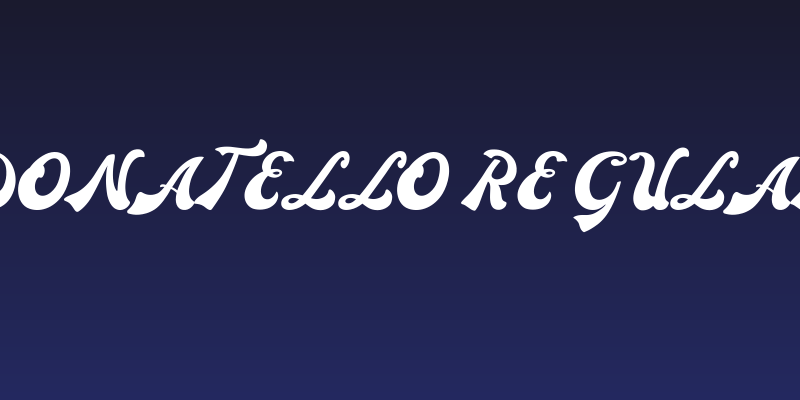 Donatello Regular Social Header