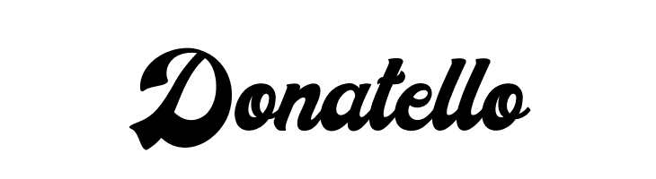 Donatello  font caratteri gratis
