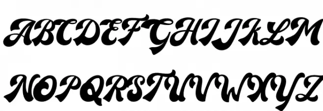 Donatello Font UPPERCASE