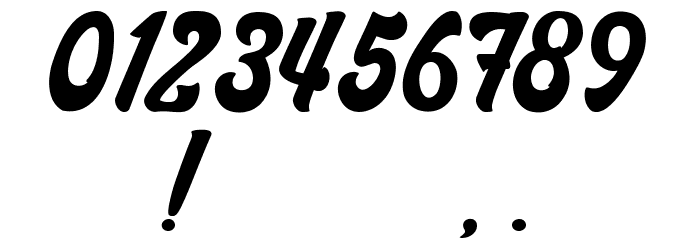 DonatelloRegular Font OTHER CHARS