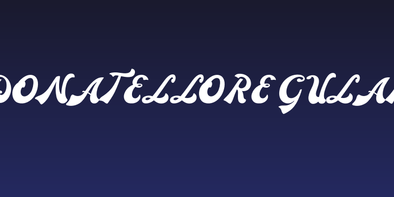 DonatelloRegular Social Header