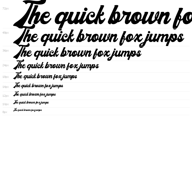 DonatelloRegular Waterfall