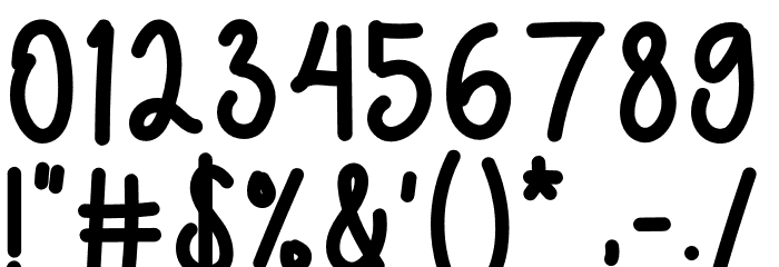 Donathe Font OTHER CHARS