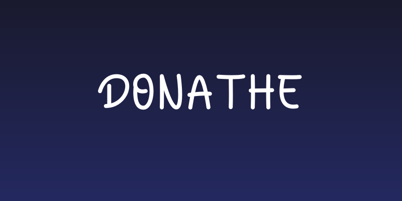 Donathe Social Header