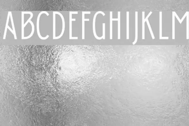 Donau Uppercase Neue Font examples