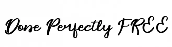 Done Perfectly FREE  フリーフォントのダウンロード