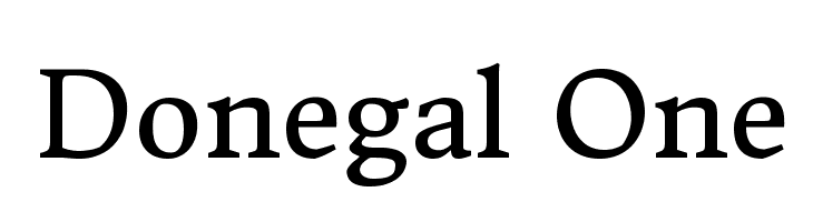 Donegal One Font