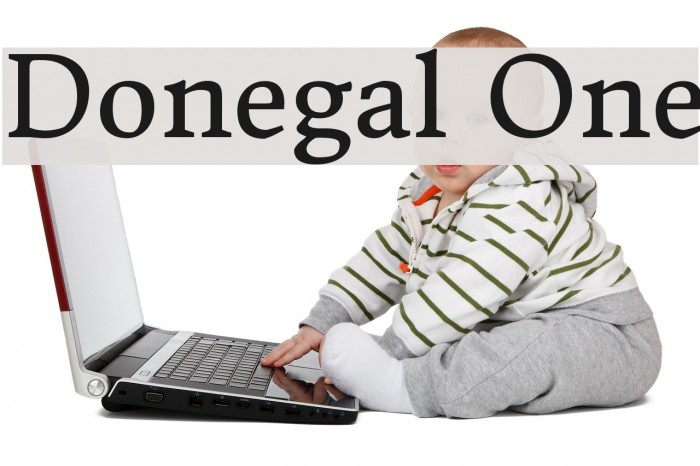 Donegal One Font examples