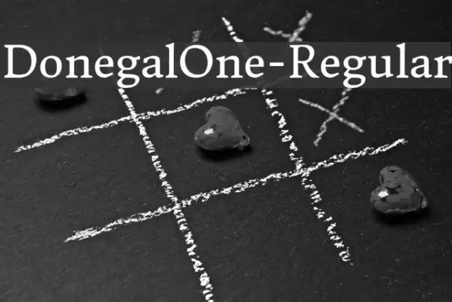 DonegalOne-Regular Font examples