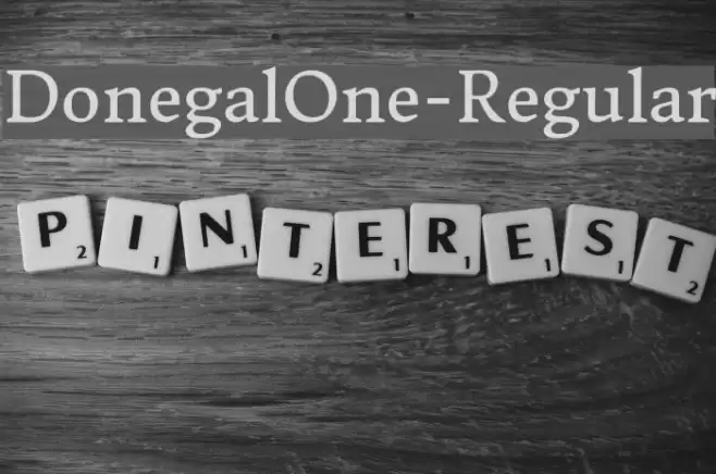 DonegalOne-Regular Font examples
